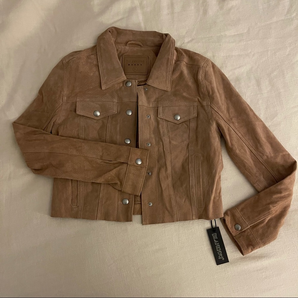 BLANK NYC SUEDE CROPPED BRAND NEW WITH TAGS